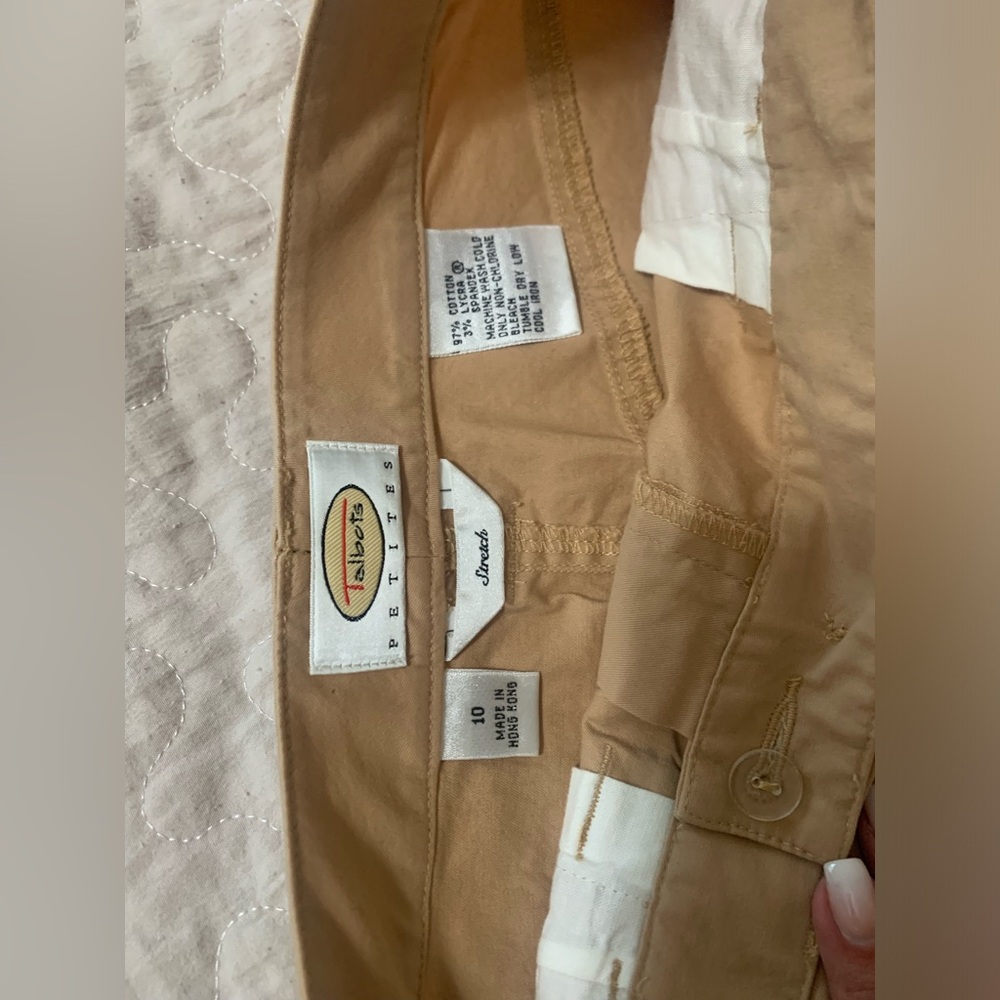 Talbots Khaki skirt size 10.